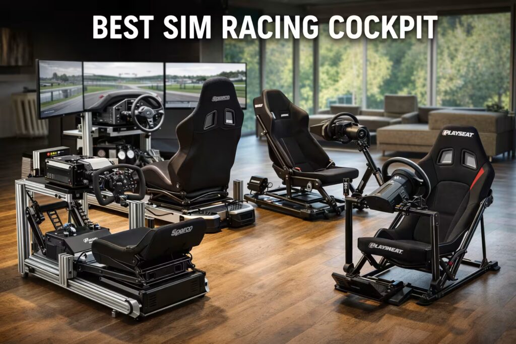 Sim Racing Cockpit Position 12 Best Sim Racing Cockpit Test & Review by Our Team - Best Sim Racing ...
